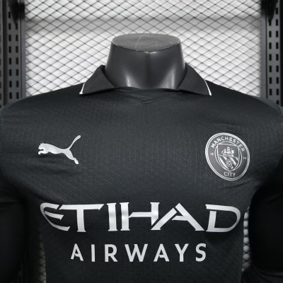 Player Manchester City Black Long Sleeve