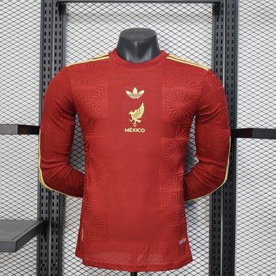 Player Long Sleeve Mexico Red