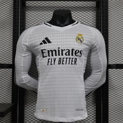 Player Real Madrid Home Long Sleeve