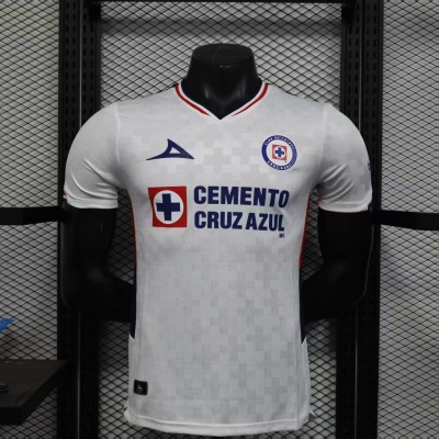 Player Blue Cross White