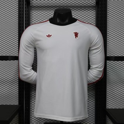 2026 S-3XL Long Sleeve Manchester United Casual Style