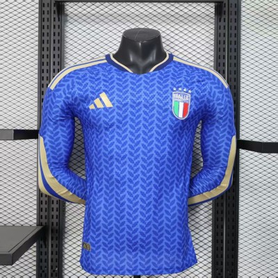 S-3XL 2026 Italy Home Long Sleeve
