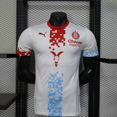 S-3XL Chivas White