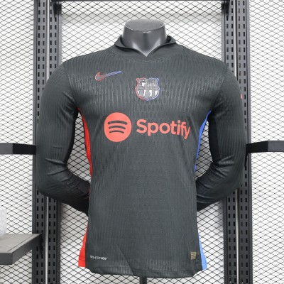 Player, Barcelona, Away, Long Sleeve